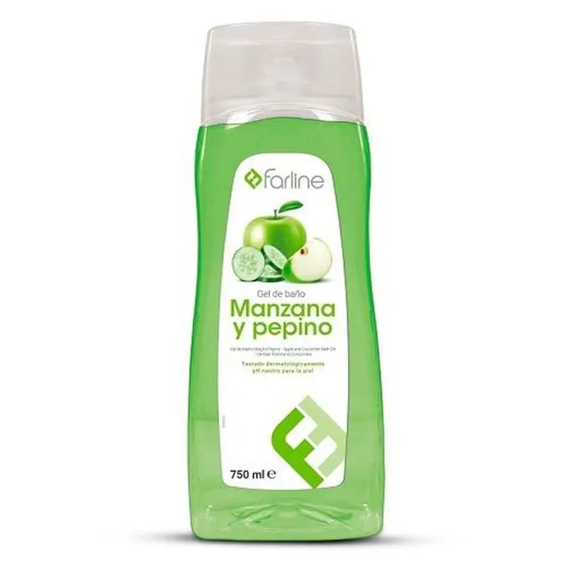 Farline Gel de Baño Manzana y Pepino 750ml
